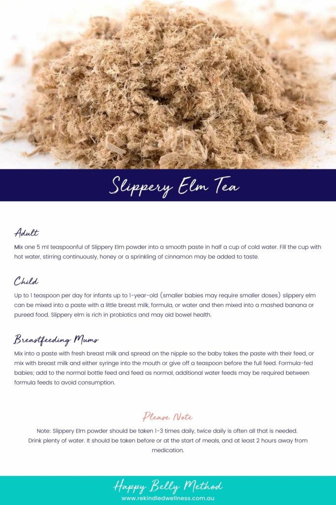 Slippery Elm Tea